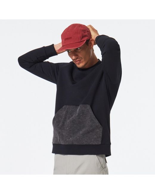Oakley Soft Dye Crew Sweatshirt in Black für Herren