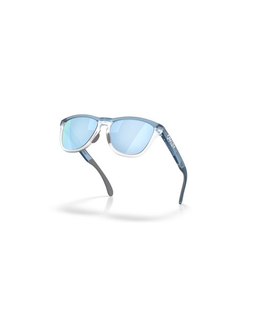 Oakley Black Frogskinstm Range Xl Sunglasses - Color: Transparent Stonewash/clear