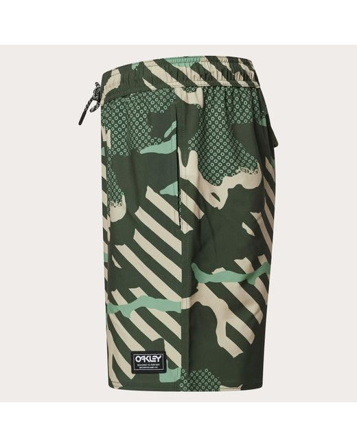 Oakley Green Grip Camo Rc 18" Beachshort for men