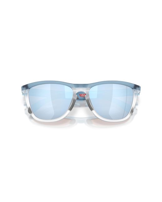 Oakley Black Frogskinstm Range Xl Sunglasses - Color: Transparent Stonewash/clear