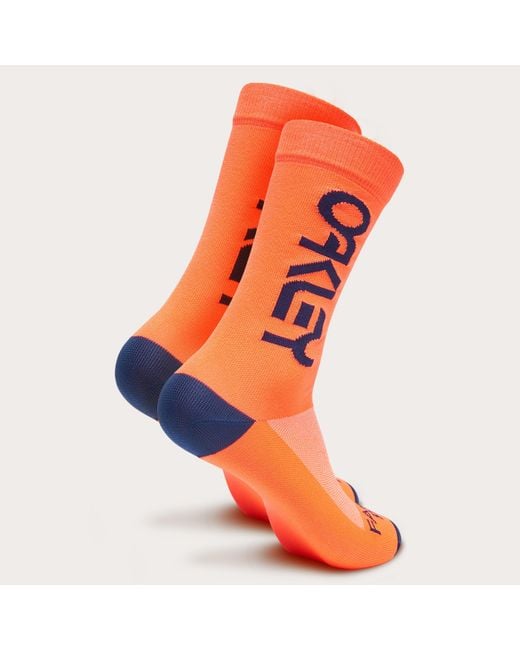 Oakley Factory Pilot Mtb Socks in Orange für Herren