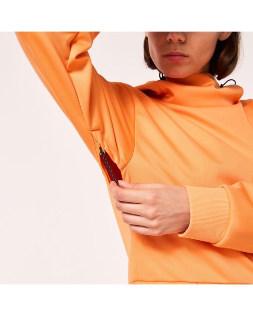 Oakley Orange Damen W Park Rc Softshell Hoodie