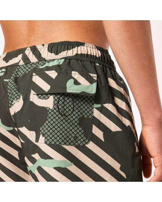 Oakley Herren Grip Camo Rc 18 Beachshort in Green für Herren