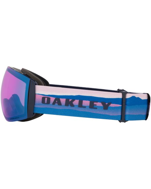 Oakley Blue Herren Flight DeckTM Pro L Mikaela Shiffrin Signature Series Snow Goggles