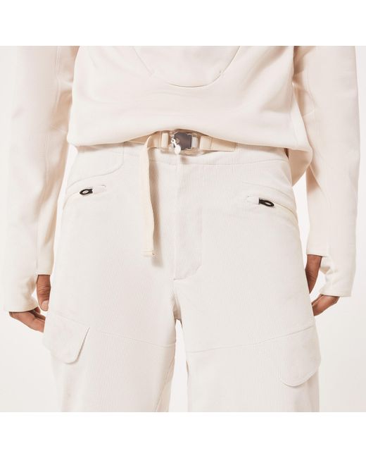 Oakley White Latitude Flex Tech Pant for men