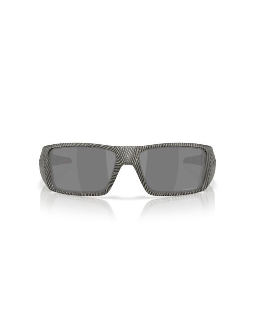 Oakley Black Oo9231 Heliostat Rectangular Sunglasses for men