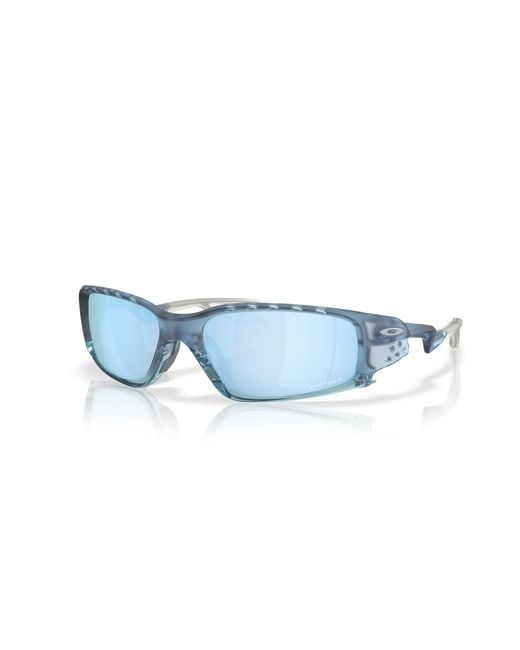 Oakley Black Plantaris Sq Sunglasses - Color: Matte Trans Stonewash