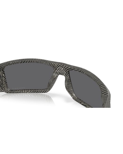 Oakley Black Oo9231 Heliostat Rectangular Sunglasses for men
