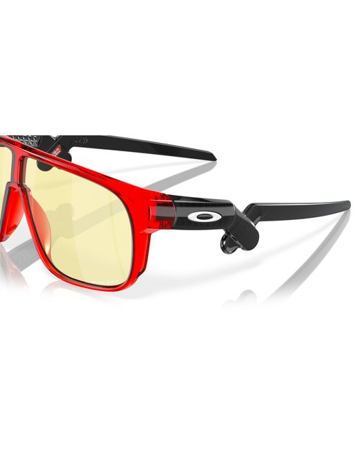 Oakley Black Inverter (youth Fit) Gaming Collection Sunglasses - Color: Red for men