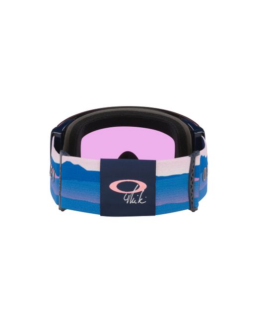 Oakley Blue Herren Flight DeckTM Pro L Mikaela Shiffrin Signature Series Snow Goggles