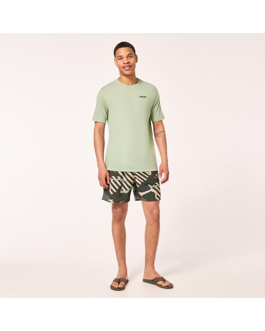 Oakley Green Grip Camo Rc 18" Beachshort for men