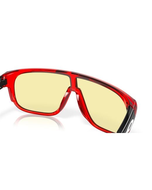 Oakley Black Inverter (youth Fit) Gaming Collection Sunglasses - Color: Red for men