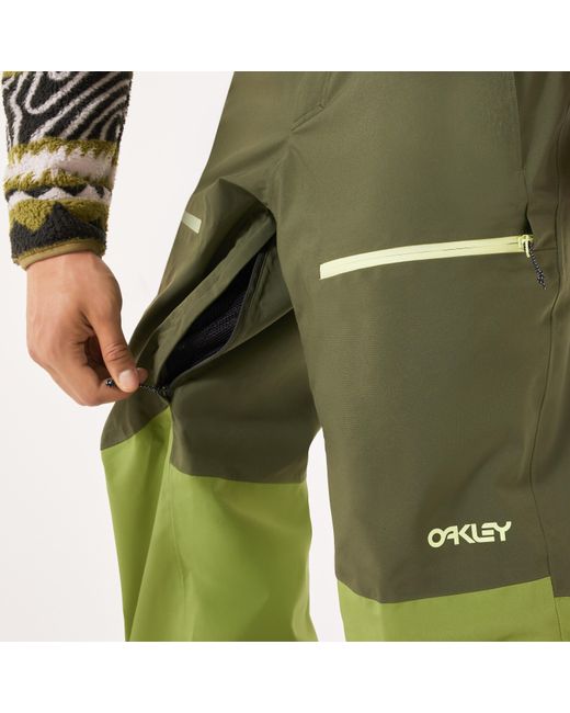 Oakley Green Tnp Lined Shell Pant 2.0 - Color: New Dark Brush/fern for men