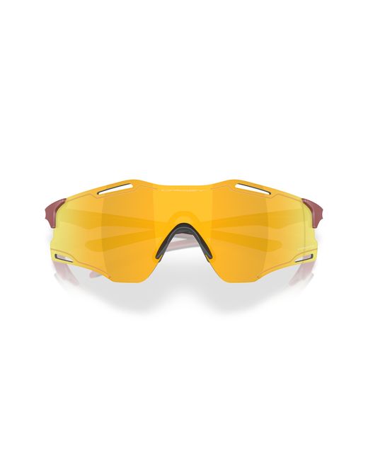 Oakley Black Cybr Zero Sunglasses - Color: Red