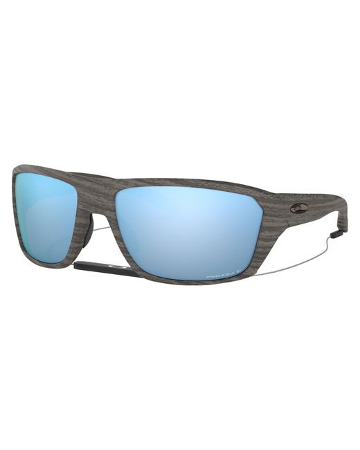 Woodgrain Split Shot Woodgrain Collection Sunglasses di Oakley in Blue da Uomo