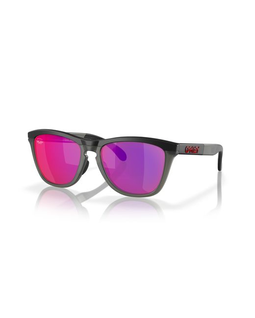 Oakley Black Frogskinstm Range Maverick Vinales Signature Series Sunglasses for men