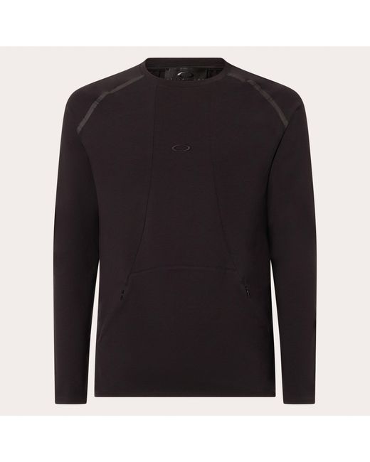 Oakley Definition Premium Cotton Pocket Tee Ls - Color: Black