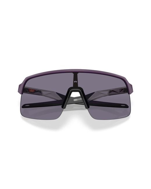 Oakley Black Sutro Lite Obscura Collection Sunglasses - Color: Matte Aubergine for men
