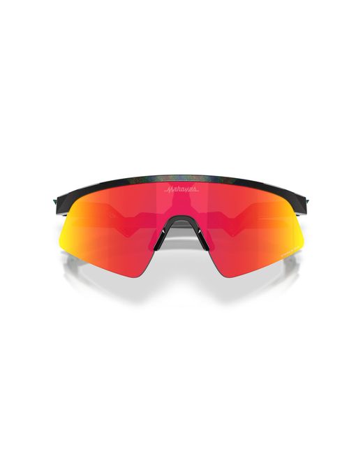 Oakley Black Resistor Sweep® (youth Fit) Patrick Mahomes Ii Collection Sunglasses - Color: Dark Galaxy for men