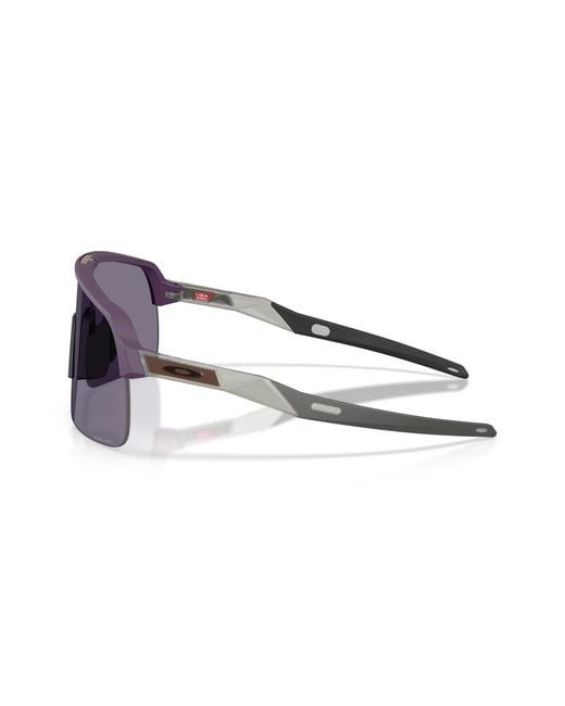 Oakley Black Sutro Lite Obscura Collection Sunglasses - Color: Matte Aubergine for men