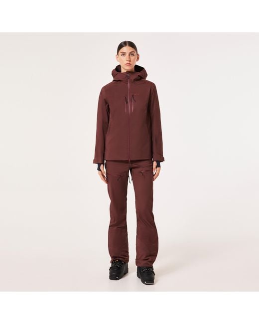 Oakley Red W. Outpost Rc Shell Jacket
