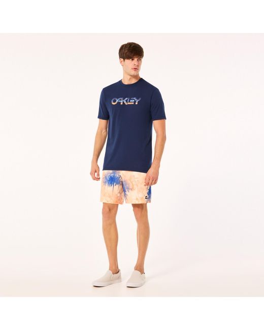 Oakley Pink Canary Palms Rc 18 Beachshort - Color: Orange for men