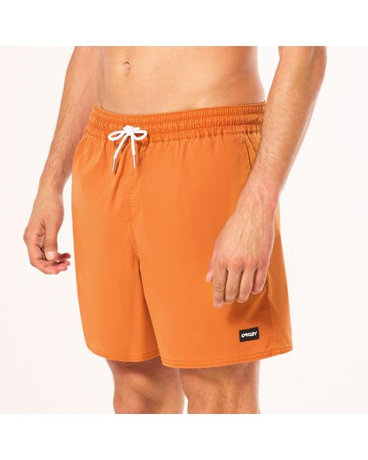 Oakley Orange Robinson Rc 16 Beachshort - Color: Ginger for men