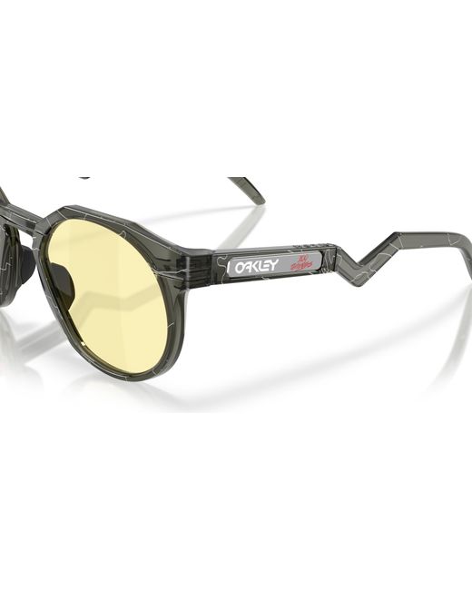 Oakley Black Hstn 100 Thieves Collection Sunglasses - Color: Grey for men