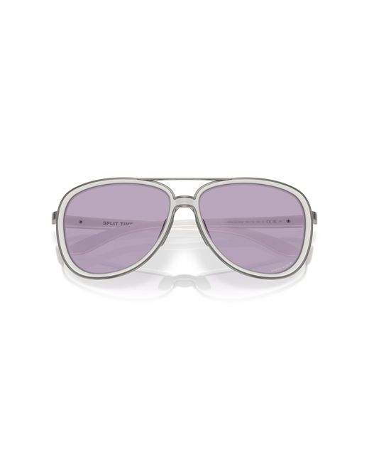 Oakley Black Damen Split Time Sonnenbrillen