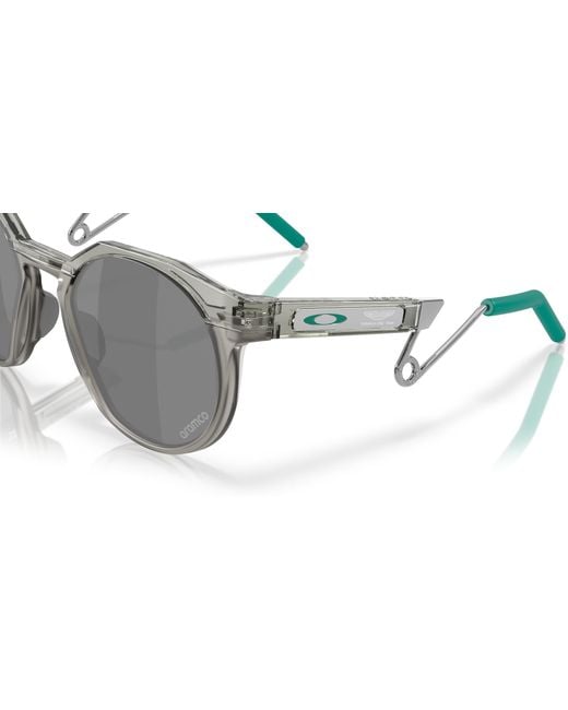 Oakley Black X Aston Martin Aramco F1® Team Hstn Metal Sunglasses - Color: Grey