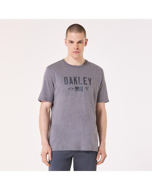 Oakley Gray Si Valor Tee for men