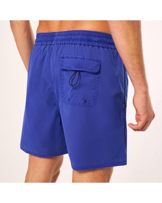 Oakley Blue Robinson Rc 16" Beachshort for men