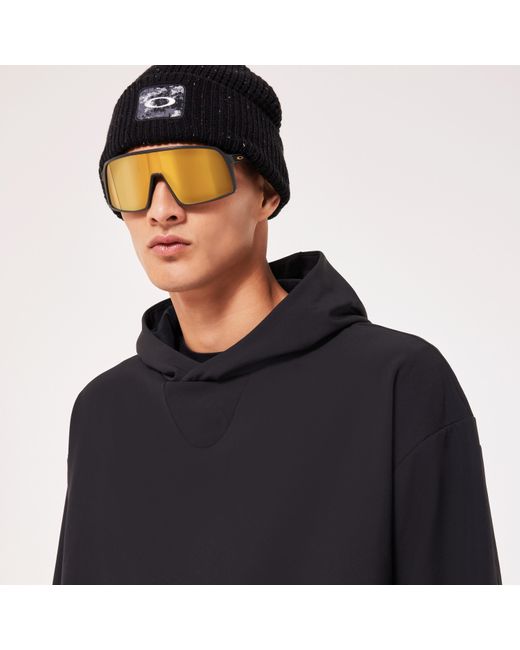 Oakley Herren Solar Rail Softshell Hoodie in Black für Herren