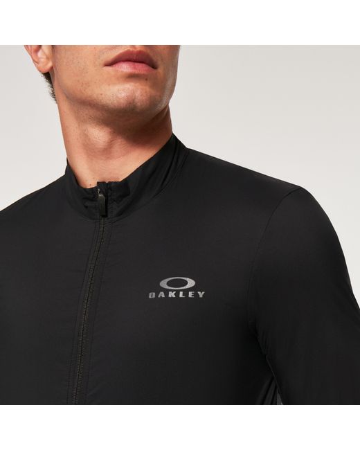 Oakley Black 'Endurance Packable Wind Jacket for men