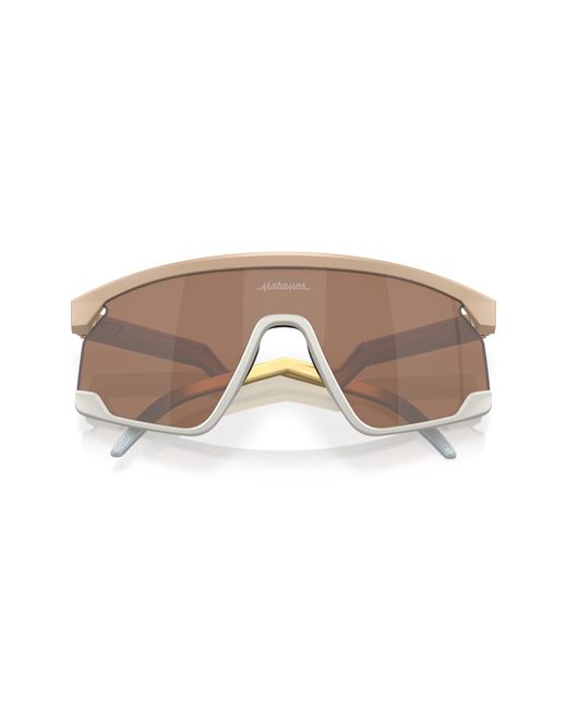 Oakley Brown Bxtr Patrick Mahomes Ii Collection Sunglasses