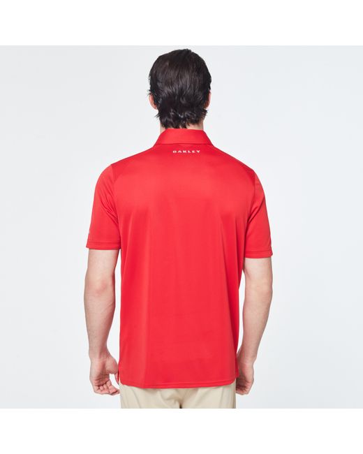 Oakley Divisional Polo 2.0 in Poppy Red 