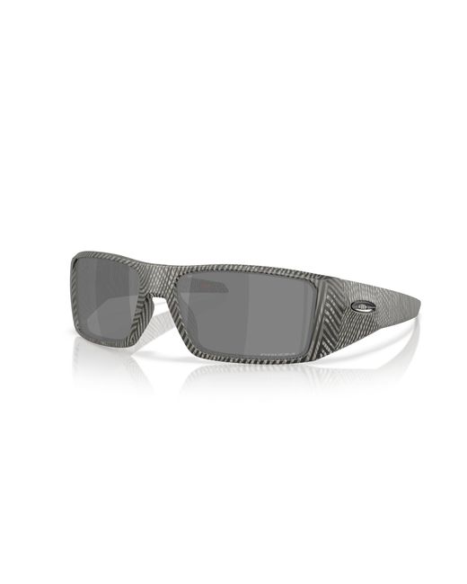 Oakley Black Oo9231 Heliostat Rectangular Sunglasses for men