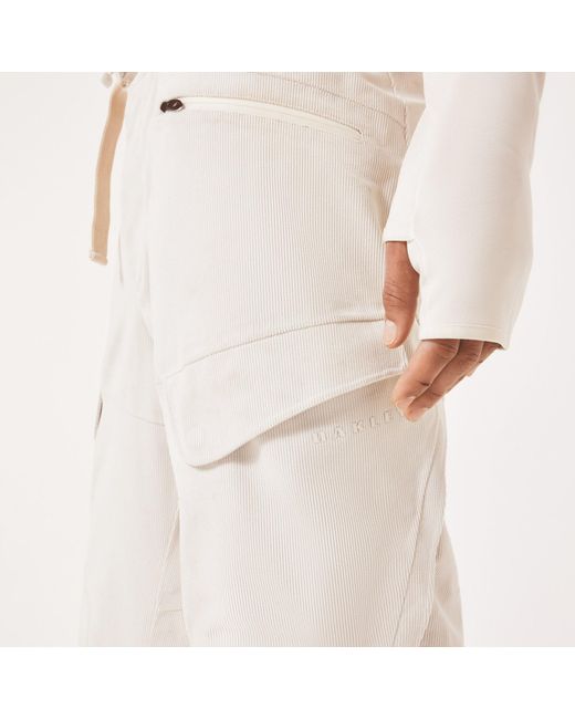 Oakley White Latitude Flex Tech Pant for men