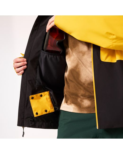 Oakley Tc Reduct Earth Shell Jacket in het Yellow voor heren