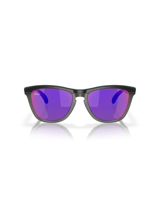Oakley Black Frogskinstm Range Maverick Vinales Signature Series Sunglasses for men