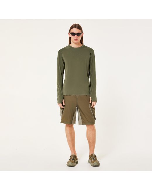 Oakley Green Latitude Flight Shell Tee for men