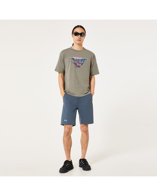 Oakley Blue Enhance Tech Jersey Shorts 15.0 for men