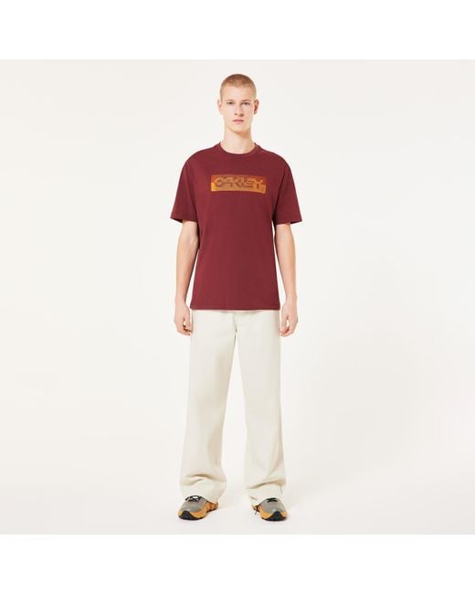 Oakley Red Duality B1B Tee for men
