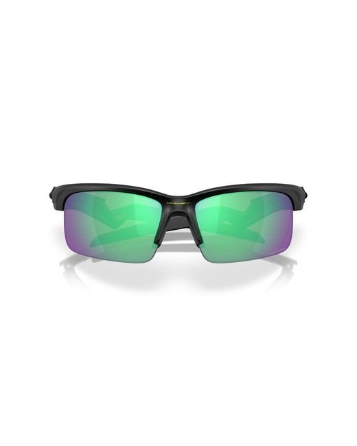 Oakley Green Capacitor (youth Fit) Court Collection Sunglasses - Color: Black for men