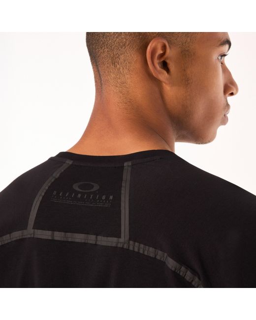 Oakley Definition Premium Cotton Pocket Tee Ls - Color: Black