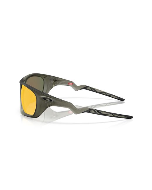 Oakley Black Lateralis Sunglasses - Color: Olive for men