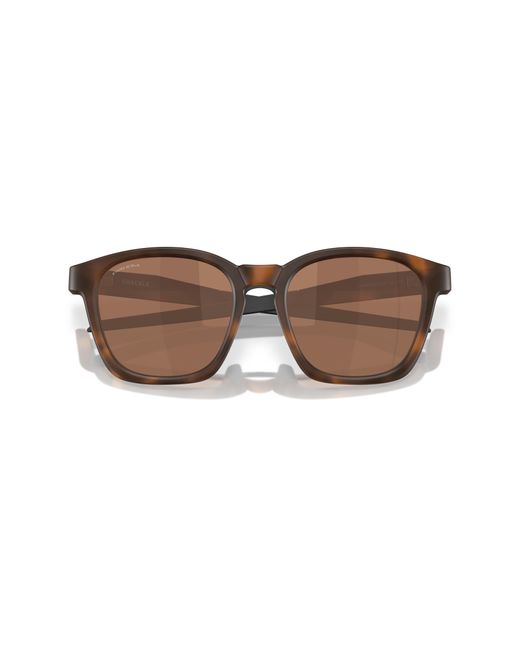 Oakley Black Shackle Sunglasses - Color: Brown