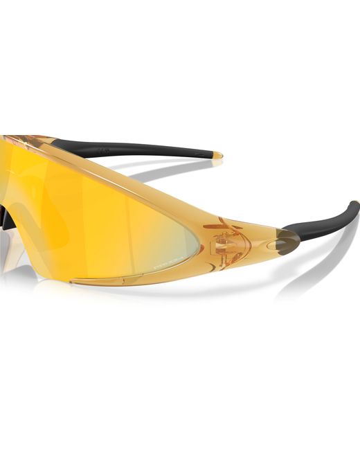 Oakley Black Ellipse Polaris Collection Sunglasses - Color: Transparent Light Curry