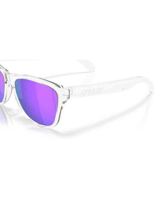 Oakley Black Frogskinstm S Sunglasses - Color: Polished Clear for men