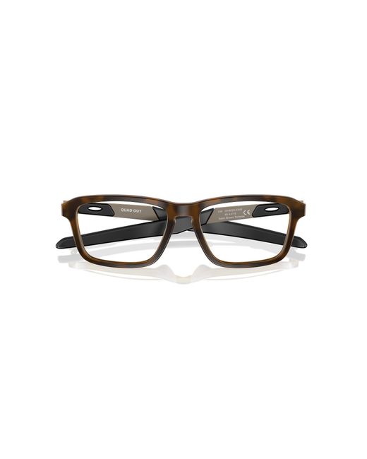 Oakley Quad Out (youth Fit) Eyeglasses in Black für Herren